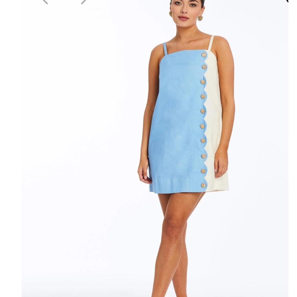 NWT Mestiza New York Etta Strappy Mini Dress Linen
Blend Square Neck sleeveless - Picture 16 of 16